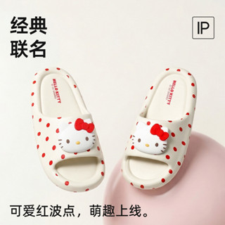 รองเท้าแตะ Sanrio Kitty แบบFlip-Flops ออกแบบมาสำหรับในบ้านแล…
