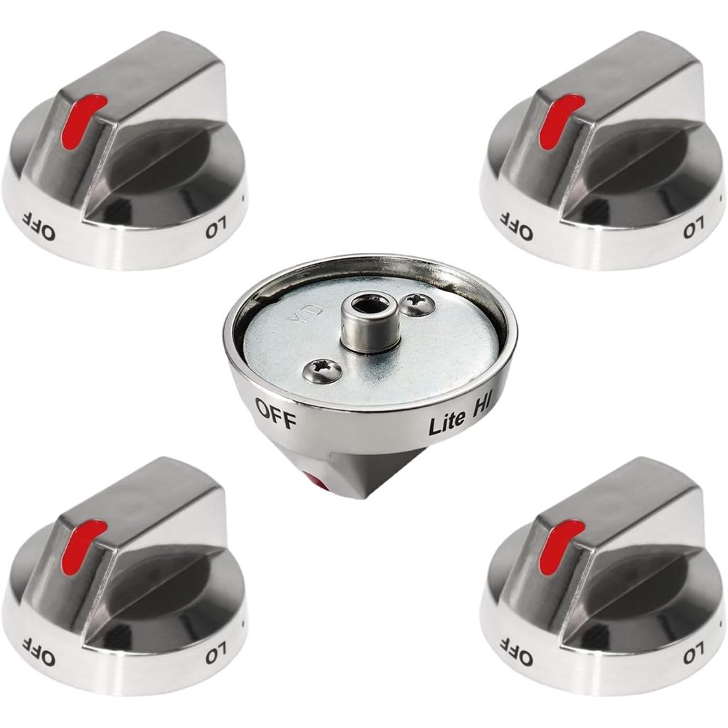DG94-017112A แก๊ส Burner Control Dial Knob สําหรับ Samsung Range เตาอบเตา NX58M9420SS NX58M9420SSAA 