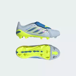 adidas Football PREDATOR LEAGUE Fold-Over Tongue Firm Ground Football Boots Kids Unisex Blue JR7924
