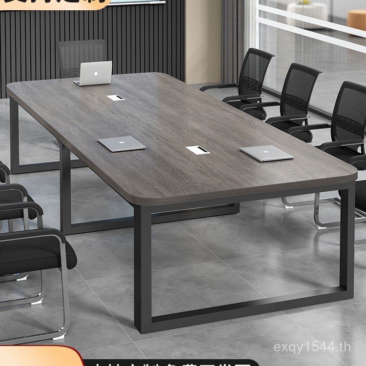 Simple Table Chair Conference Table ต่อรองงานสี่เหลี่ยมผืนผ้า 4HL4