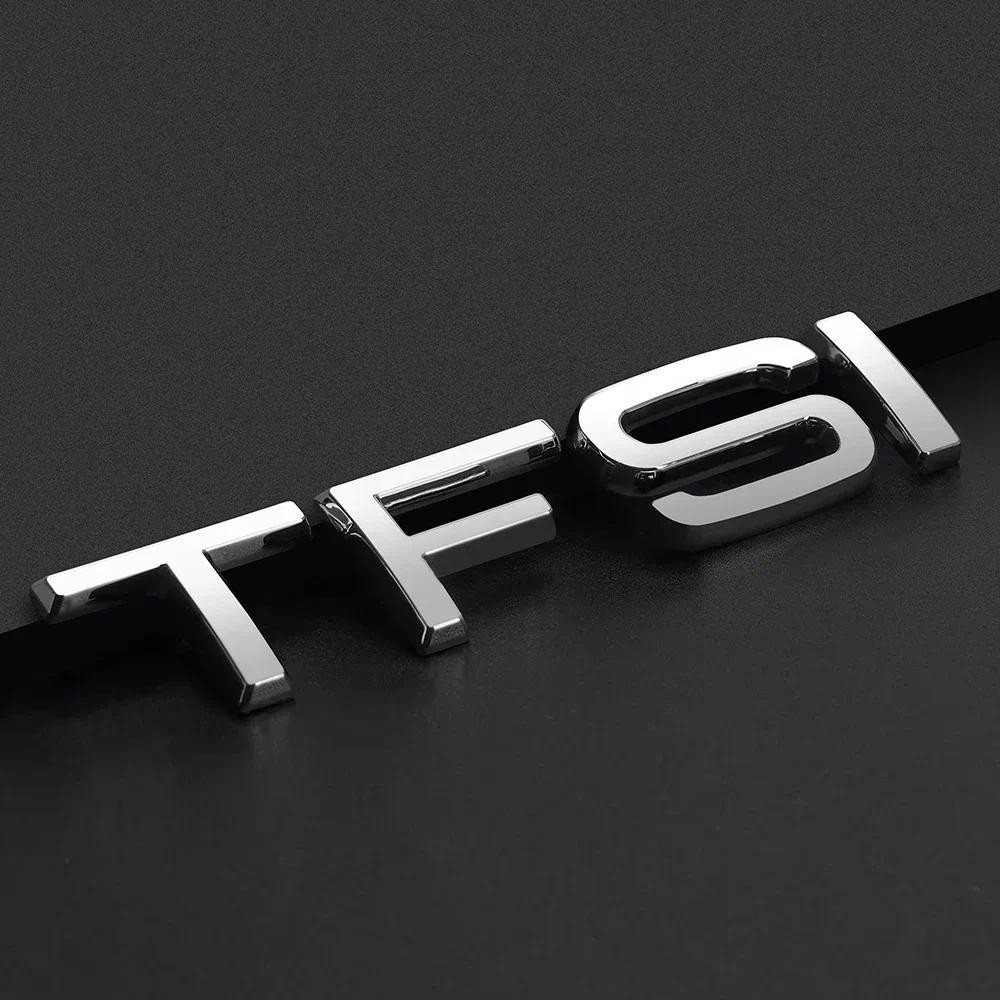 TFSI รถด้านหลังสติกเกอร์สําหรับ Audi A1 A3 A4 B6 B8 A4L A5 A6 C5 A6L A7 A8 Q3 Q5 Q7 RS TT S3 S4 S5 S