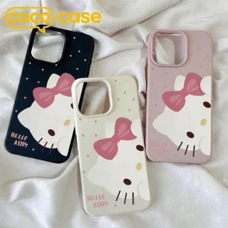 เคสไอโฟน เคส iPhone 17/17 Pro/17 Pro Max 16 15 14 13 12 11 8 7 Plus Hello Kitty มีหลายสี – ทนทานป้องกันกระแทก