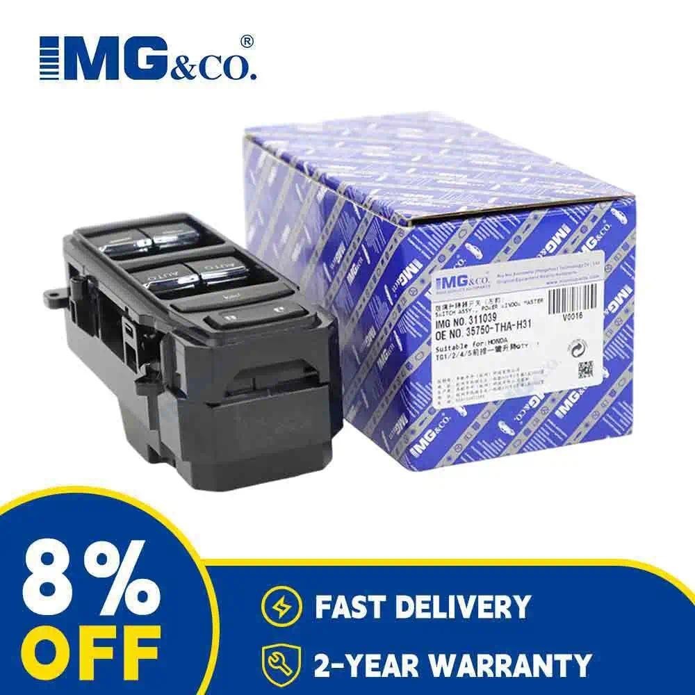 สวิตช์ยกกระจกประตูหน้า Honda U-RV (ซ้าย) 35750-TH A-H31 35750TH ah31 35750-TH A-H51 สําหรับ TG1 TG2 