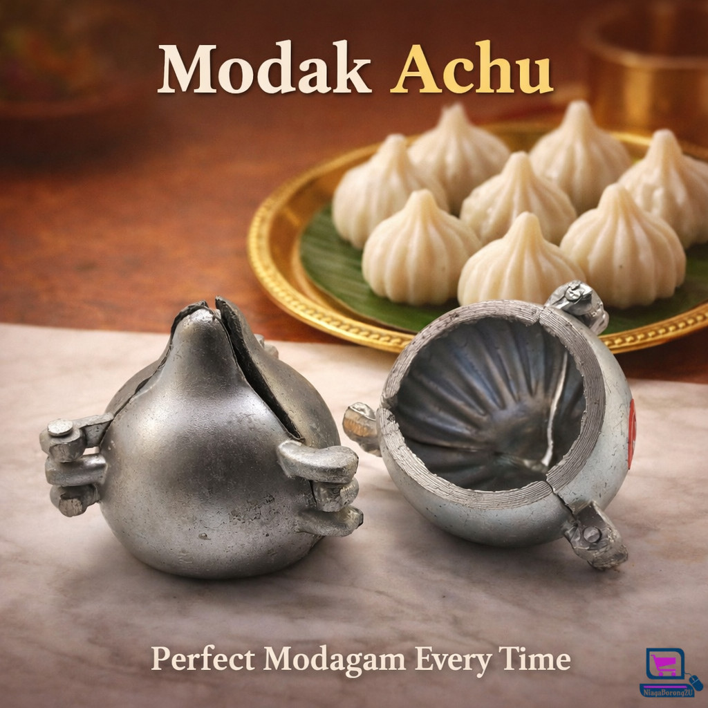 แบบดั้งเดิม Mortagam Achu Ganpati Modak Maker อลูมิเนียมลึกและของขวัญหวาน Mould