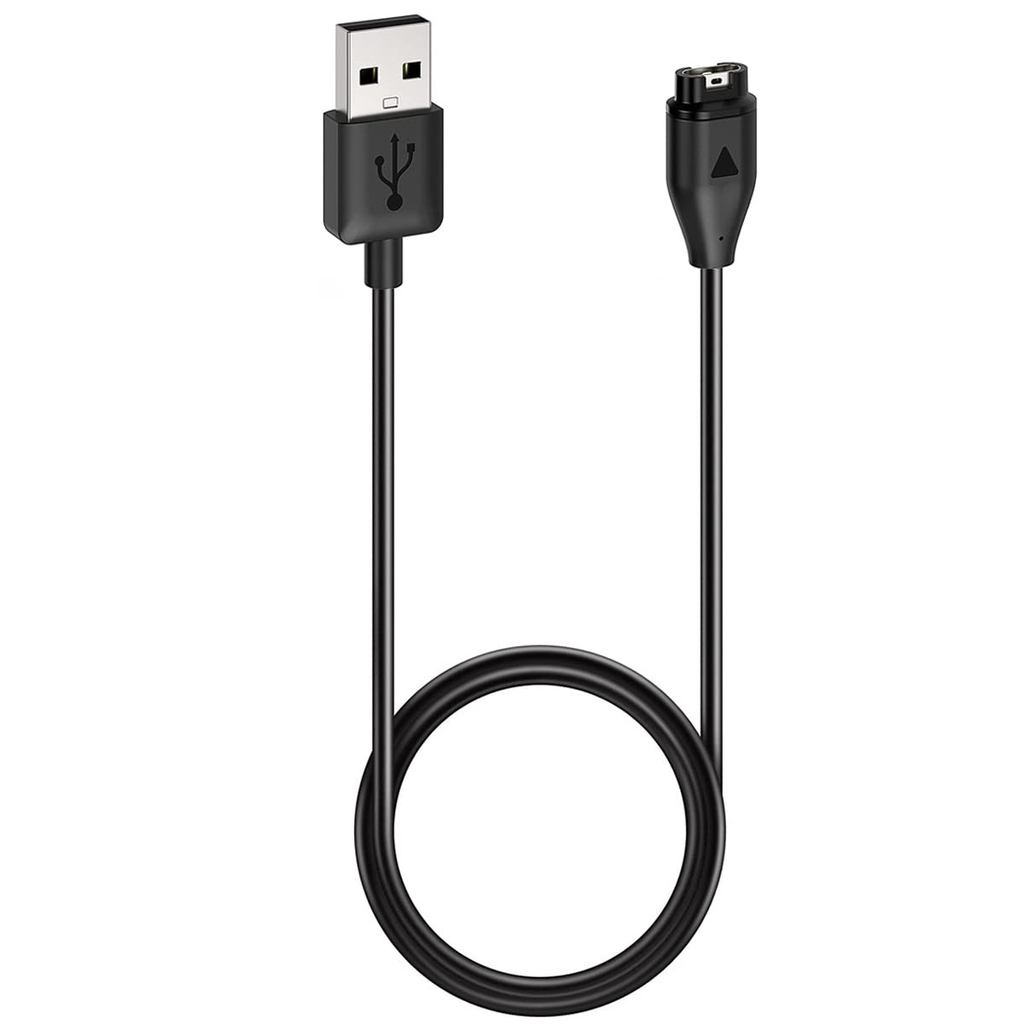 Kissmart Charger สําหรับผู้เบิกทาง Garmin 55, Forerunner 255, Forerunner 745, เปลี่ยนสายชาร์จ USB สํ