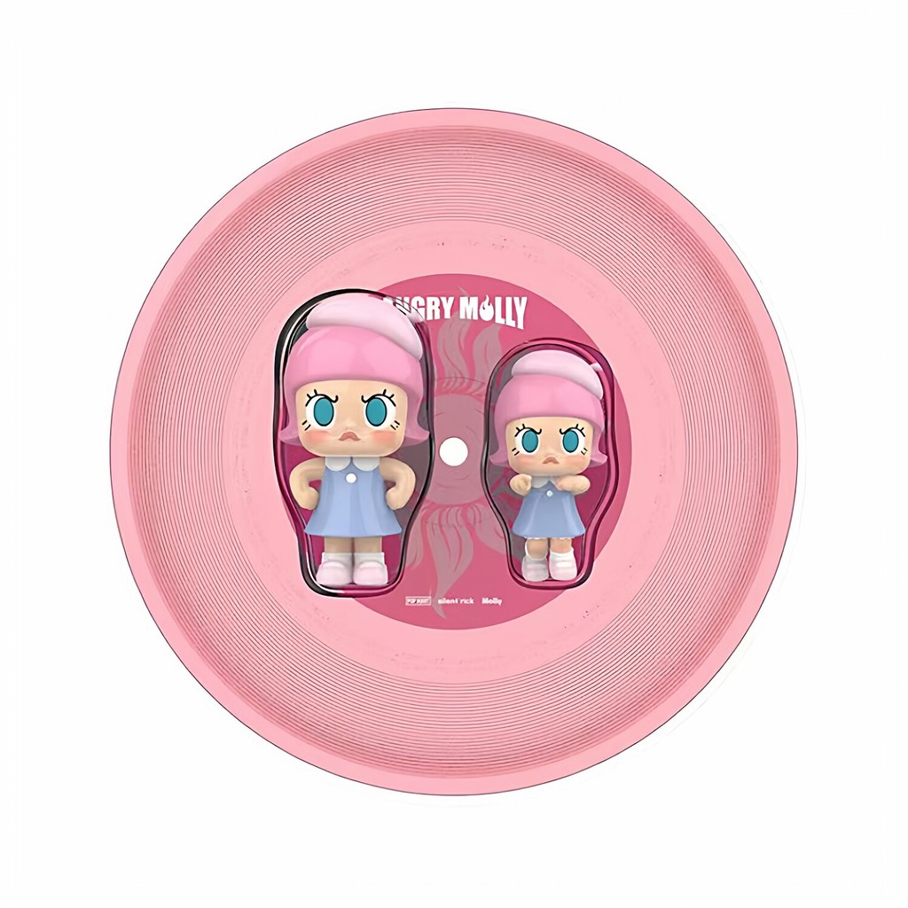 P POPMART Angry Molly ครบรอบ 20 ปี Shanghai Exhibition Limited คอลเลกชันศิลปะการเล่นอินเทรนด์
