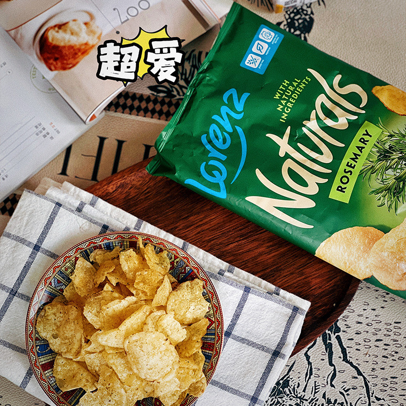 Lorenz Lorenz มันฝรั่งทอดนําเข้าสํานักงานของว่างสบายๆมันฝรั่งทอดขยายเกล็ดกรอบรสชาติต่างๆ LS32226 @