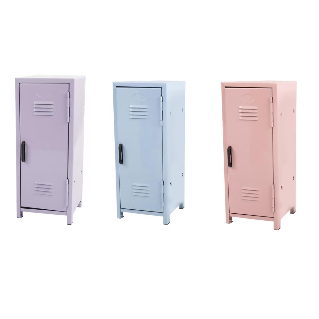 [LOobby] Mini Locker กล่องจิ๋วอเนกประสงค์น่ารักสําหรับแต่งหน้าการ์ดเครื่องประดับ