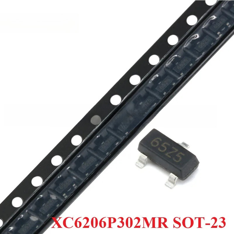 50 ชิ้น/10 ชิ้น XC6206P302MR SOT23 XC6206P302 XC6206 SOT-23 3V ปัจจุบัน 140MA บวกแรงดันไฟฟ้าชิป 65Z5