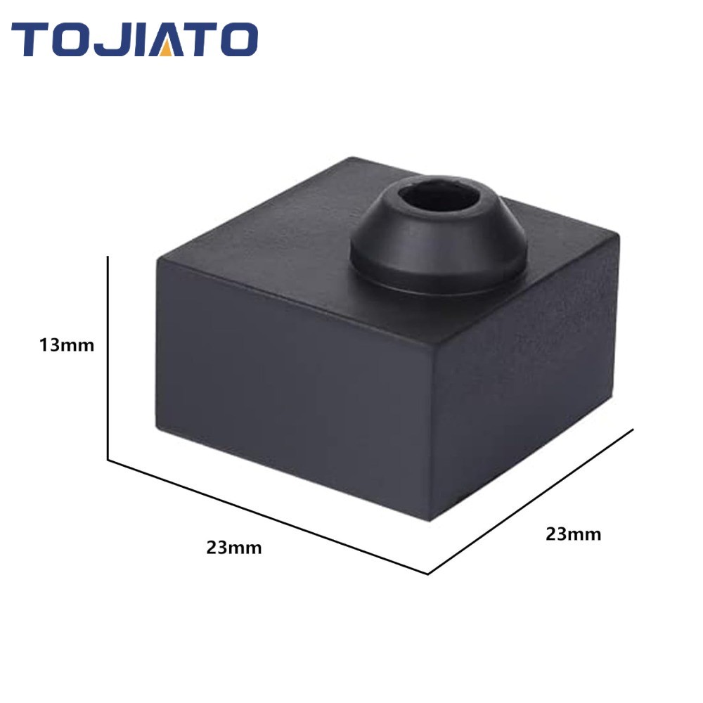 1-20pcs 3D เครื่องพิมพ์ Hotend ซิลิโคนถุงเท้าเครื่องทําความร้อนบล็อกซิลิโคนสําหรับ Ender 3/Ender 3 V2/Ender 5 Pro/CR-10 MK7 MK8 ราคา ถูกที่สุด ดีลบีเคเค แกลเลอรีภาพที่ 3