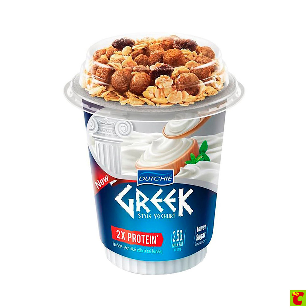 ดัชชี่ กรีก สไตล์ โยเกิร์ตรสธรรมชาติ 120 ก.