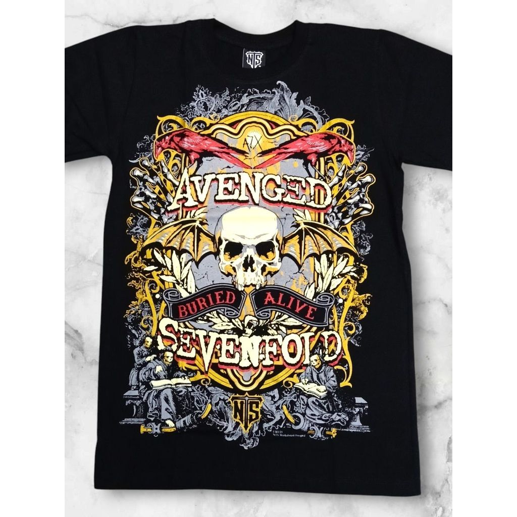 NTS135 A7X AVENGED SEVENFOLD HEAVY METAL ROCK BAND BURIED ALIVE COVER ALBUM NTS NEW TYPE SYSTEM COTT
