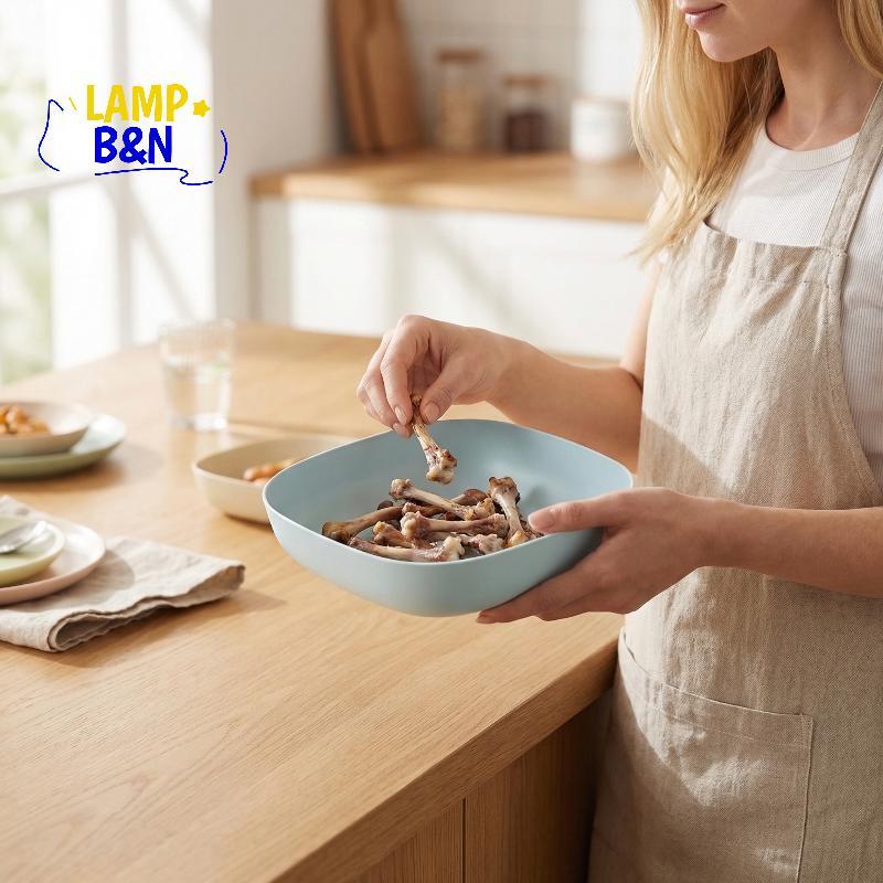 [B&N] ชุดแผ่นนํากลับมาใช้ใหม่เป็นมิตรกับสิ่งแวดล้อม 10 ชิ้นขนมผลไม้ล้างทําความสะอาดได้ Sna จานสําหรั