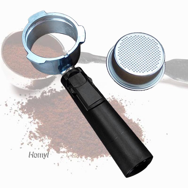 [Homyl] Replacement 51mm Bottomless Portafilter ทําจากสแตนเลสทนทานสําหรับเครื่องชงกาแฟที่ถอดออกได้ อ