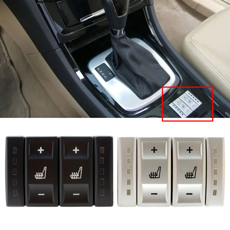 สําหรับ Ford Mondeo MK3 MK4 S-Max ไฟฟ้าที่นั่งอุ่นสวิทช์ความร้อน 6M2T-19K314-AC BS7T-19K314-AB