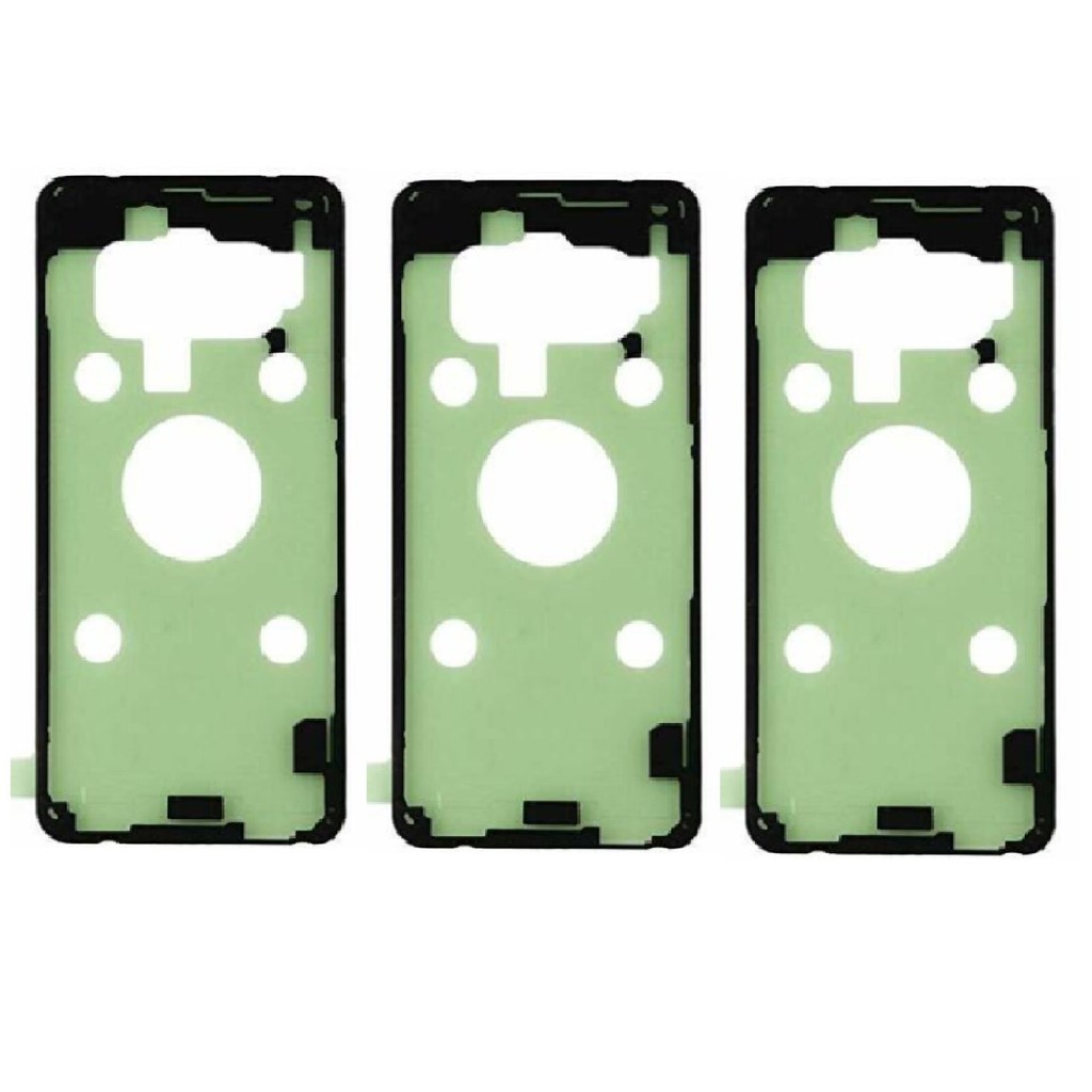 สําหรับ Samsung Galaxy S10e G970 ฝาครอบแบตเตอรี่กาวด้านหลังแถบกาว x 3