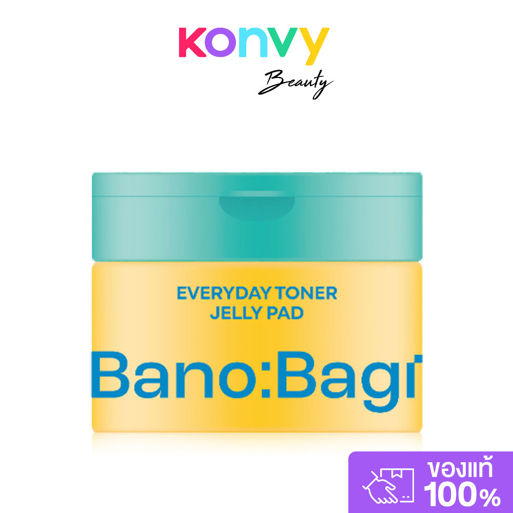 BANOBAGI - Everyday Toner Jelly Pad Moisture & Whitening (100Pcs) เอวรี่เดย์ โทนเนอร์ เจลลี่ แพด