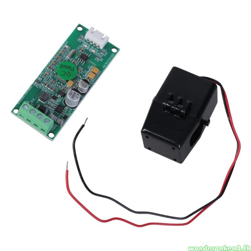 Wonderpakea2 PZEM-004T โมดูลทดสอบการตรวจสอบไฟฟ้า Split-Core Current Transformer