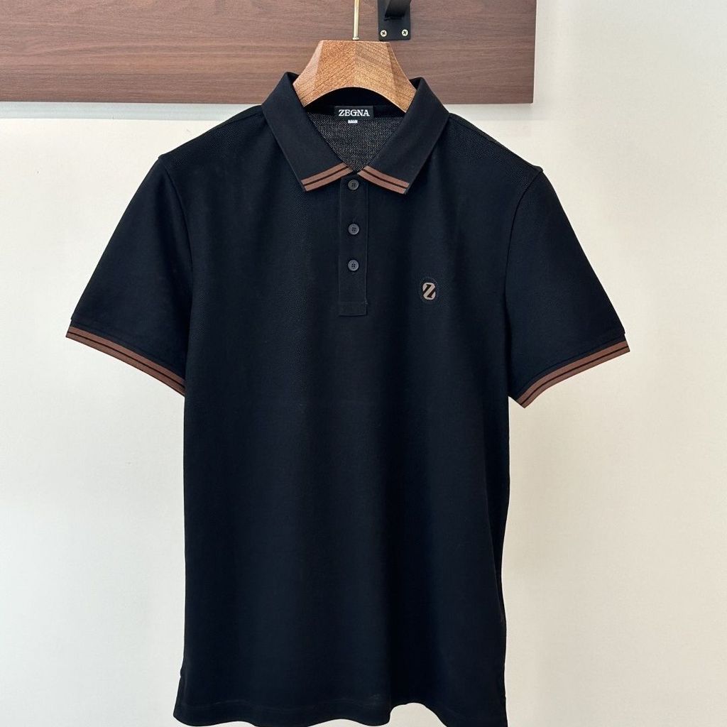 JVX9 Ze**a Short-sleeved men's clothing, men's summer business casual with a turn-down collar POLO N