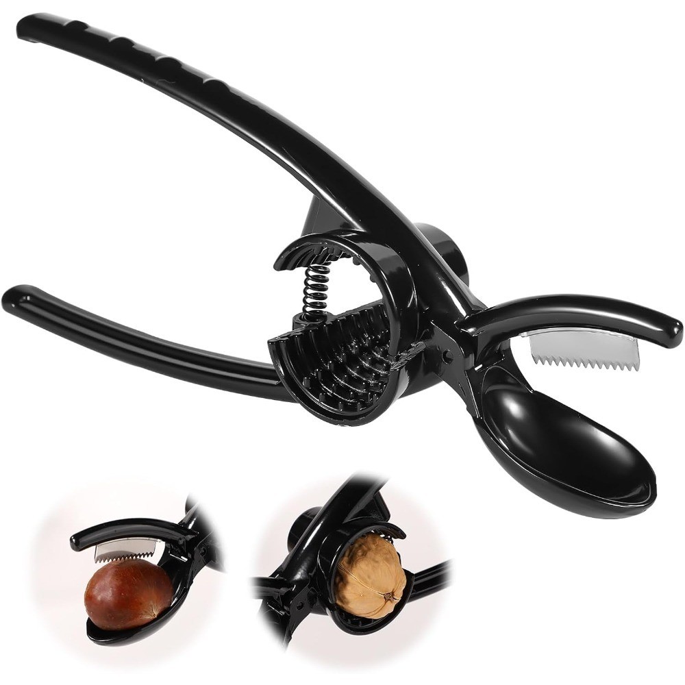 2 in 1 เครื่องตัดเกาลัด Nutcracker Easy Shelling Opener สําหรับวอลนัท Pecan อลูมิเนียมเครื่องมือห้องครัว