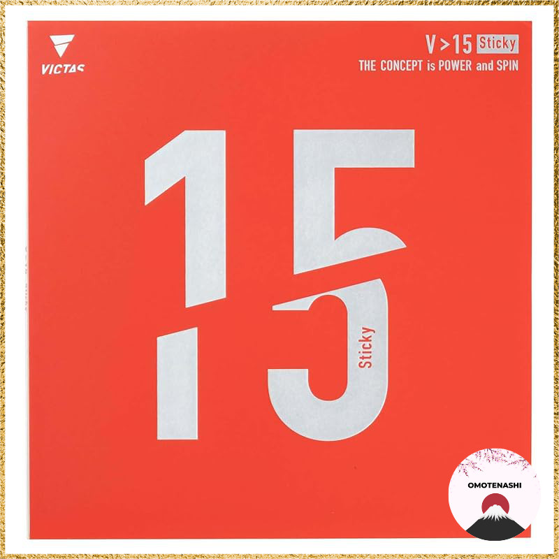 Victas V>15 Sticky High Energy Tension Table Tennis Rubber