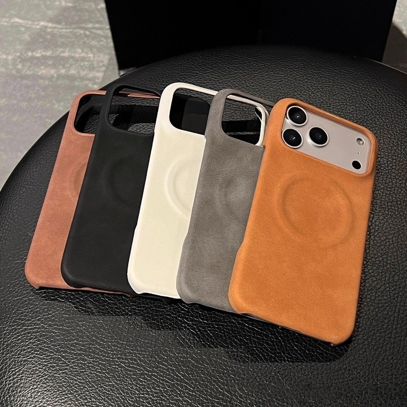หรูหราหนังแกะเคสโทรศัพท์สําหรับRedmi K90 Pro Max K80 K70 Ultra/Pro K70E Turbo 5 4 Pro 5 Max Magnetic SnapกรณีFrosted suede hard shell