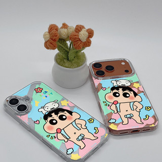 📱เคส Apple รองรับ iPhone เคสไอโฟน 17 16 15 14 13 12 11 PRO MAX PROMAX PLUS AIR ไม่เหลือง โปร่งใส-BXLYK73