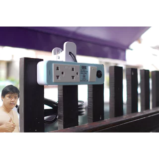 ปลั๊กไฟ PLUGTHAI รุ่น SNAP-1 แบบมีแคลมป์หนีบ ประยุกต์ใช้งานได้หลากหลาย By มหาชะนี