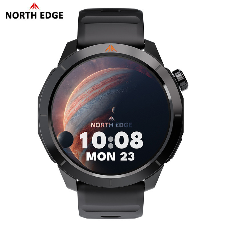 New GPS Sport smart watch AMOLED Bluetooth call watch with compass, altitude, barometric pressure, a