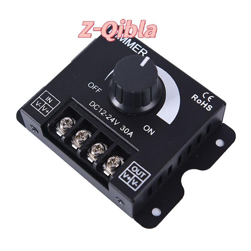 [Z-Qibla-t] 1 ชิ้น dc12v/24v 30a led switch dimmer controller สําหรับ led strip สีเดียว bla