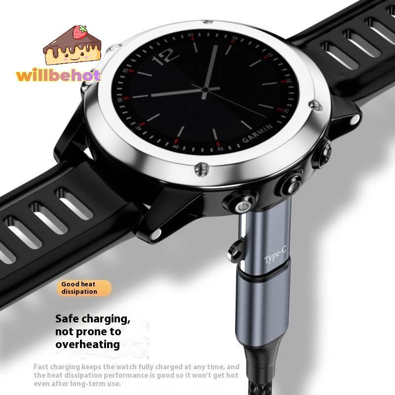 [Willbehot-t] 1 ชิ้น Smart Watch Chargering Converter สําหรับ Garmin Fenix 7 7X 5S 6 6X 6S PRO Type 