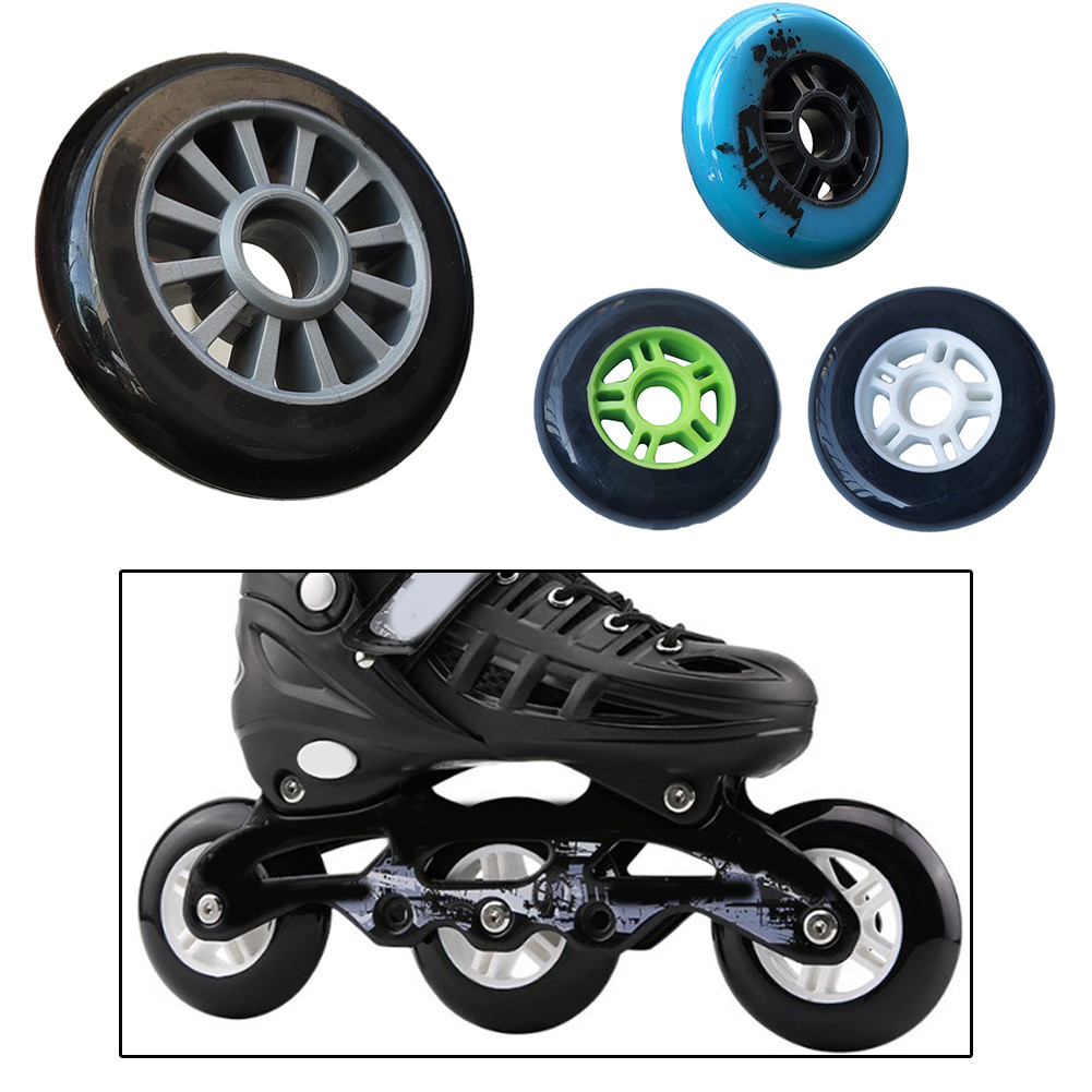 Inline Skate Wheel With Bearings Plastic Polyurethane Bearing Inner Diameter#SUFA