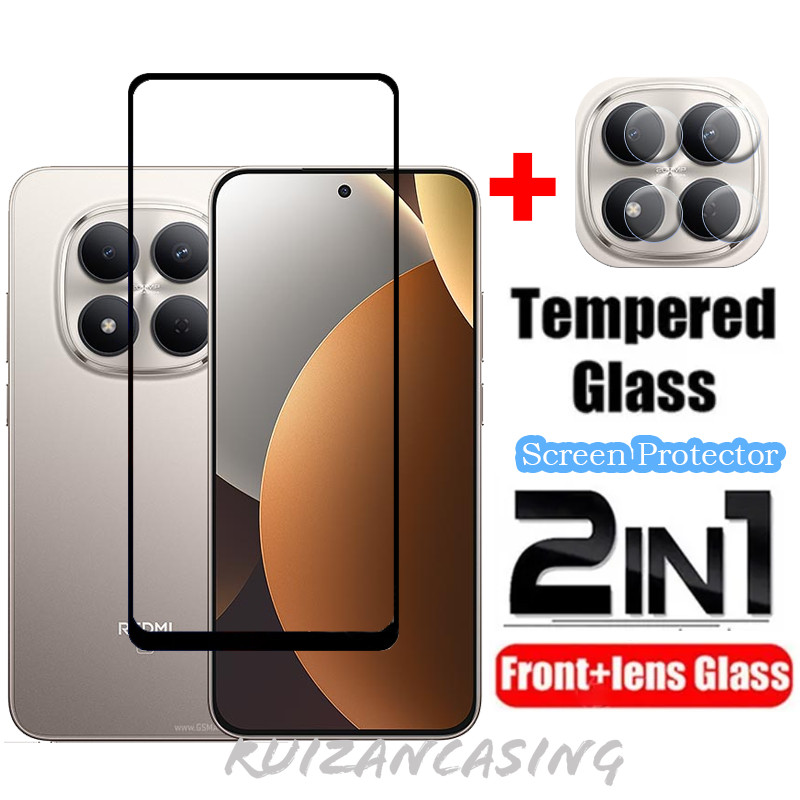ป้องกันหน้าจอโปร่งใสคลุมทั้งหมดฟิล์มสําหรับ Redmi หมายเหตุ 15 Pro 4G 5G Note15Pro 2026 กระจกนิรภัยเลนส์กล้อง