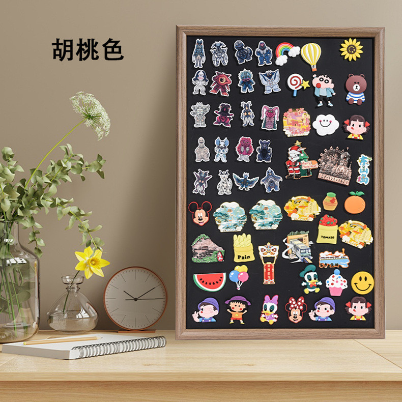 ขายร้อน ราคาขายส่ง กระดานแม่เหล็กกระดานดําขนาดเล็กแนวตั้งต รูปที่ 8