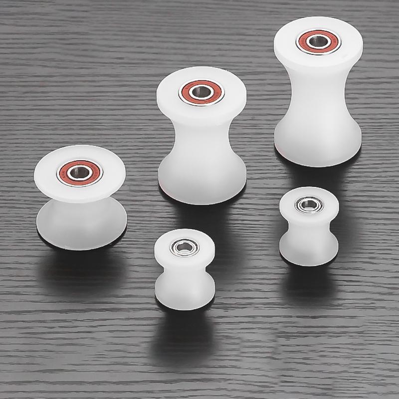Form & Art 1 ชิ้นไนลอน U-ร่องแบริ่ง Roller Track ล้อท่องเที่ยว Roller สนับสนุน Roller หน้าต่างบานเลื