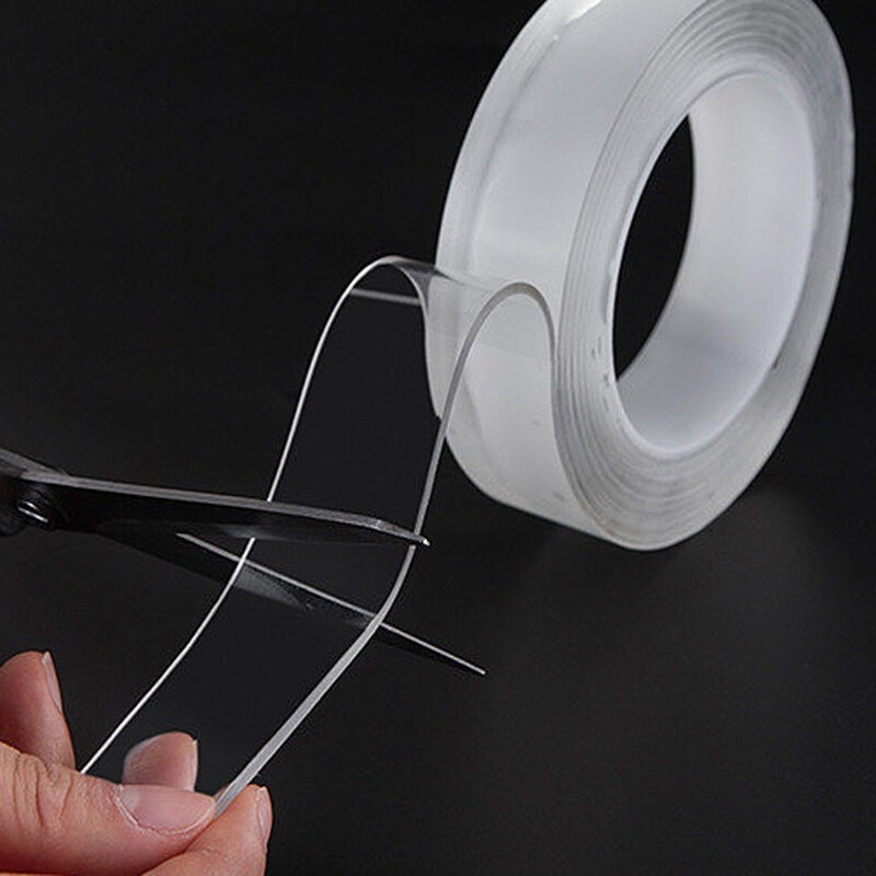 CMUSIC เทปใส 2 หน้า – นาโน กันน้ำ ใช้งานได้หลากหลาย ติดแน่นและลอกออกได้โดยไม่ทิ้งคราบ - รูปที่ 2