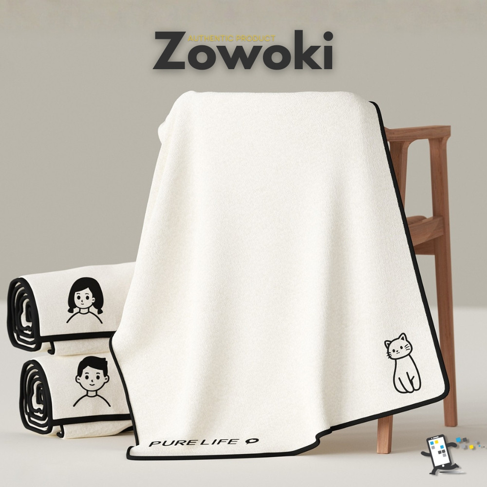 Zowoki Bath Tower ผ้าขนหนูเกรดพรีเมี่ยม ซับน้ำได้ดี(พร้อมส่ง)
