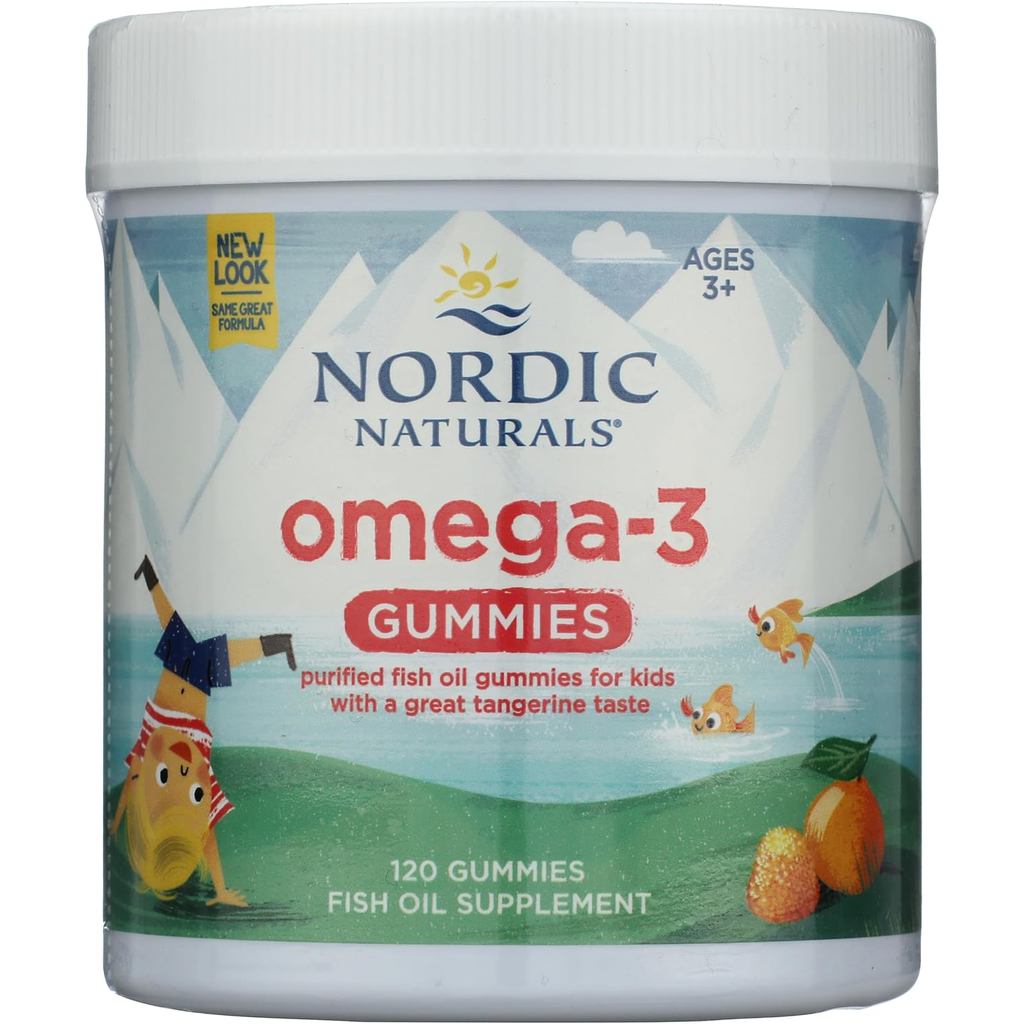 Nordic Naturals Nordic Omega 3 Gummies, 120 Ct