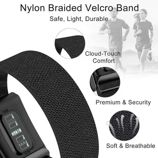 ENCHZO Elastic Bicep Band, Replacement Breathable Nylon Sport Band, Premium Cozy ปรับ Sweatproof Sport Band สําหรับ Whoop 5.0 One/Peak/Life(MG) ฟิตเนส