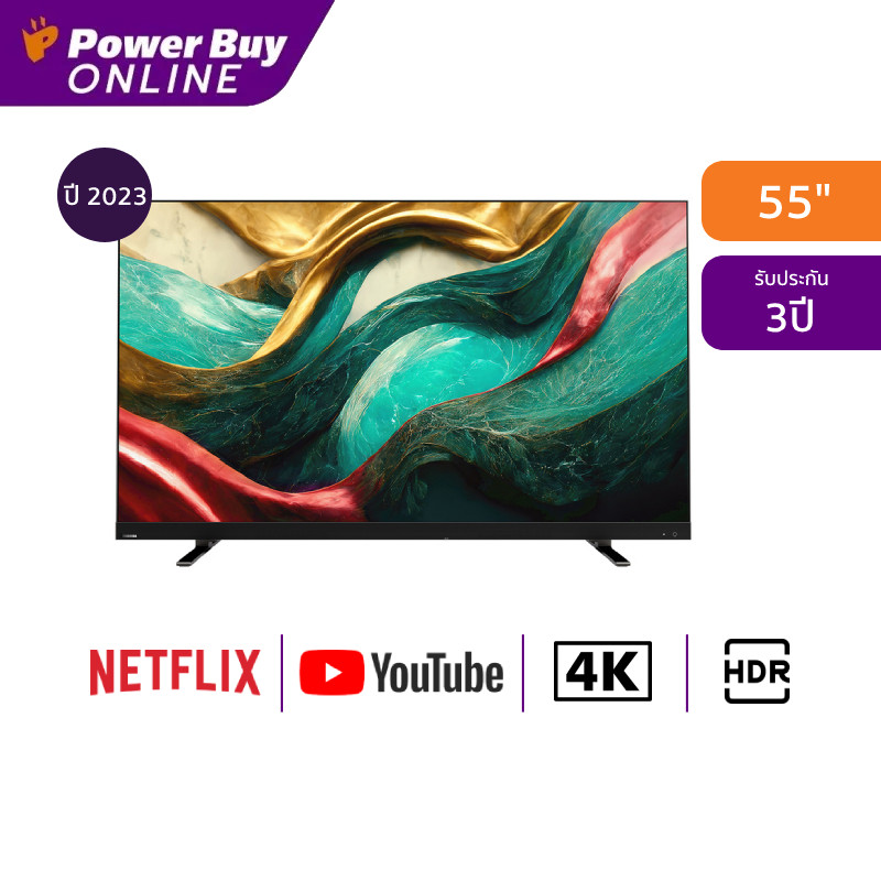 Toshiba ทีวี 55Z870MP VIDAA UHD Mini LED (55", 4K, Smart, ปี 2023) รุ่น 55Z870MP