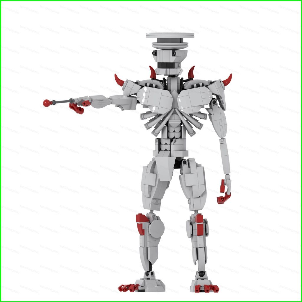 PS1 Kaiju No 8 Building Blocks KAIJU NUMBER EIGHT ต่อสู้สงครามมอนสเตอร์สีขาวโมเดลตุ๊กตาของเล่นสําหรั