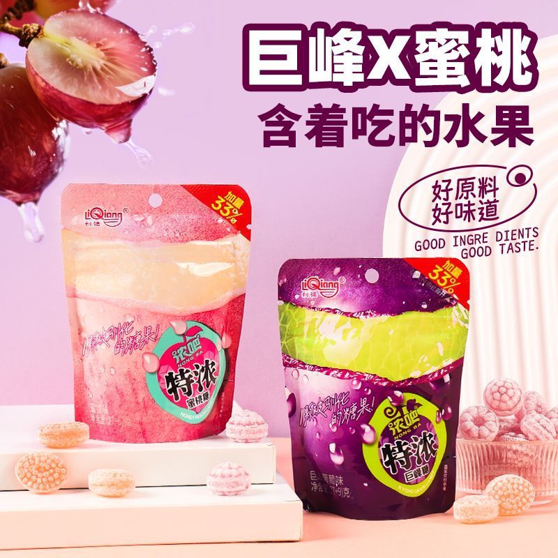 รสยักษ์ Hard Special One Candy Fruit Candy Grape Fruit Candy Super Juice Satisfaction d Peak