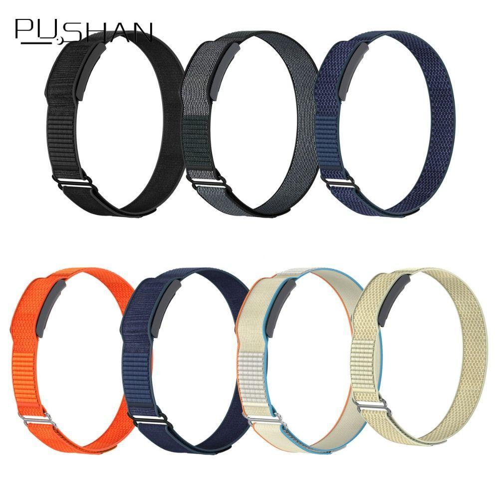 PUSHAN Fitness Tracker Arm Band,ปรับไนลอนกีฬา Band Bicep Band,ห่วงออกแบบ Breathable สายรัดสําหรับAma