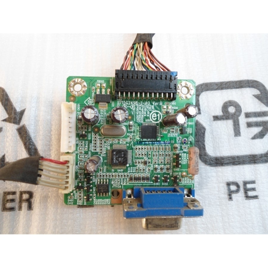 @@ บอร์ดเดิม Mingji G900WAD บอร์ดไดรฟ์ 715G2498-1-A0/AO รองรับหน้าจอ Samsung LTM190M2