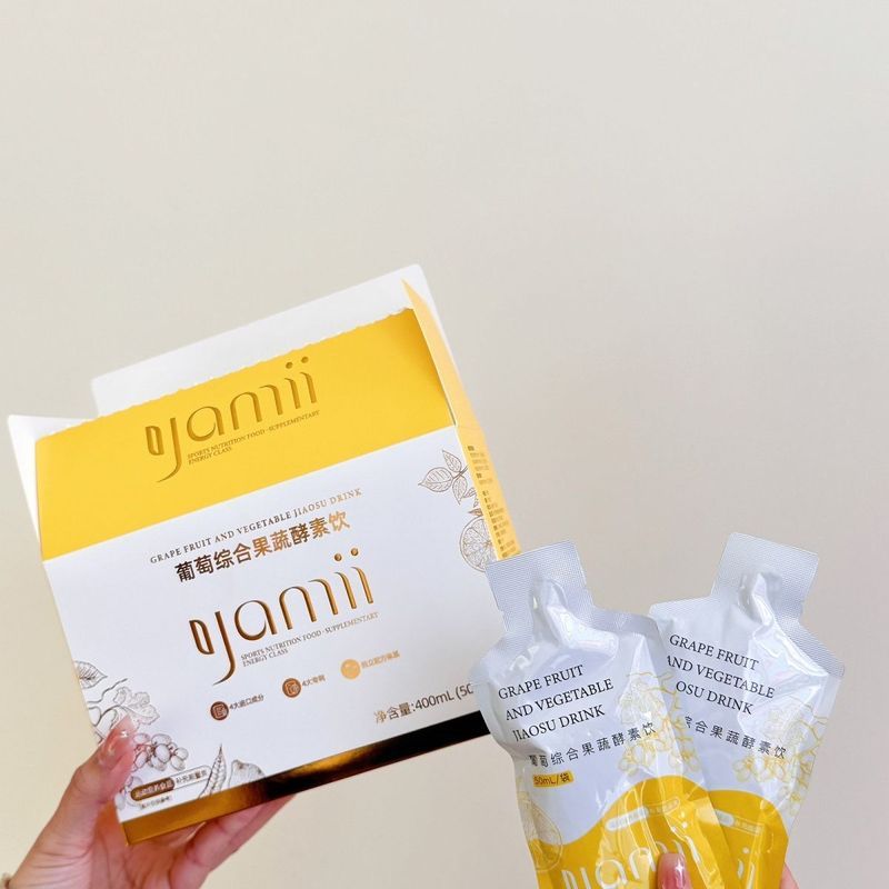 ของแท้ Yamii Yamii Enzyme Blueberry Grapefruit เครื่องดื่มน้ําผลไม้ผสมเครื่องดื่มคอลลาเจน Anti-Sugar