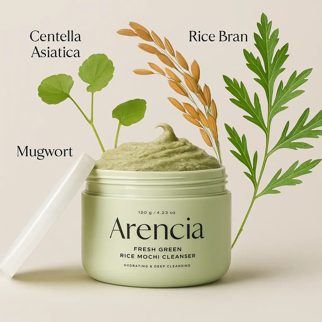 Arencia Fresh Green Rice Mochi Cleanser (120g)