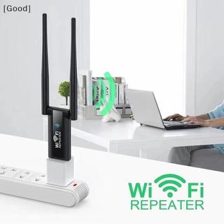 [Well] USB Wifi Repeater 300M Wi-Fi Signal Booster 2.4G Wireless Extender Wi Fi Adapter สําหรับเดสก์ท็อปพีซีแล็ปท็อป [ใหม่]