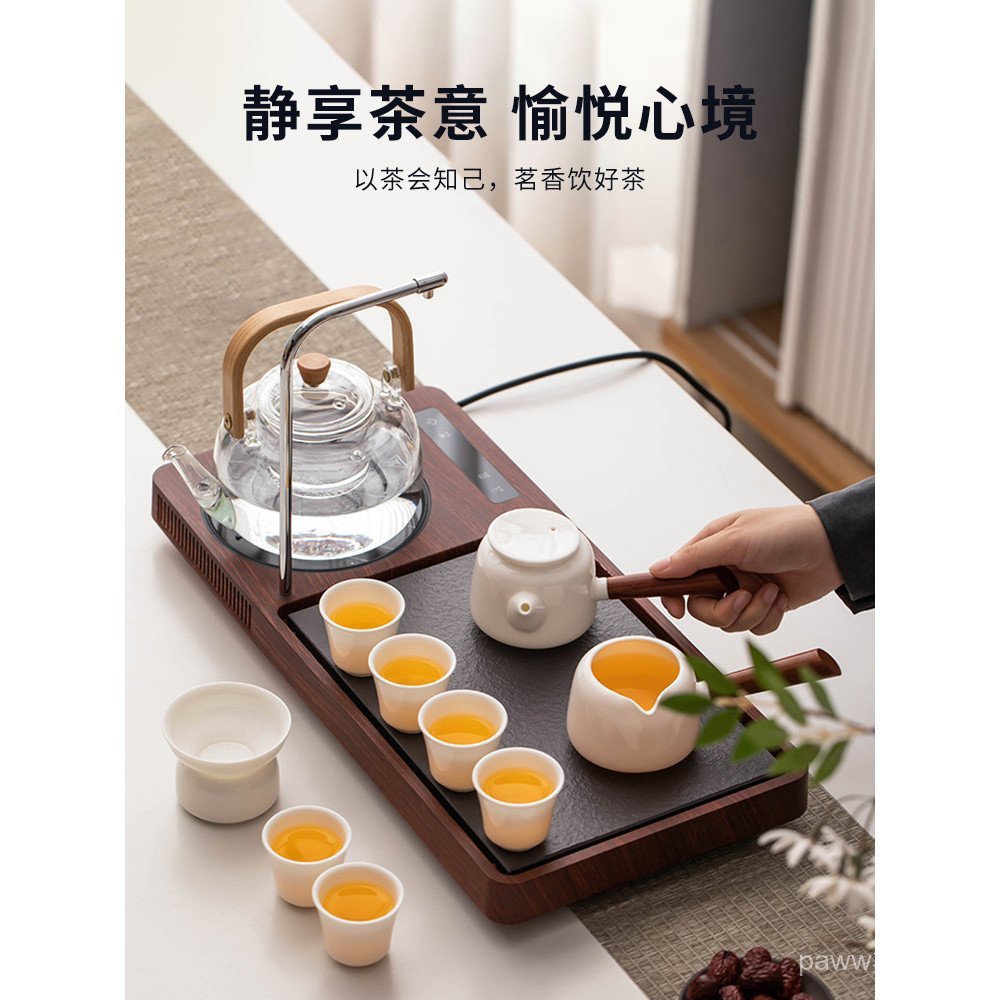 ทํากาน้ําชามัลติฟังก์ชั่BB4คทําชาถาดชาครัวเรือนแบบบูรณาการห้องนั่งเล่นน้ําเดือดชุดน้ําชาขายส่งคนขี้เ