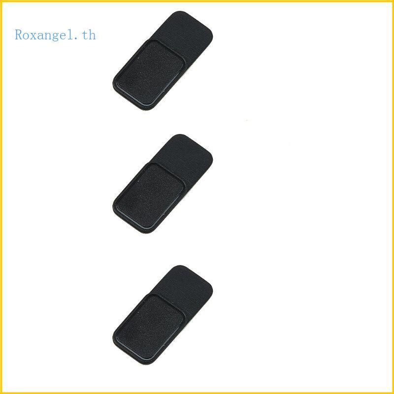 ROX 3 ชิ้นกล้องโล่สติกเกอร์ PC Peeping สําหรับป้องกันความเป็นส่วนตัวฝาครอบ