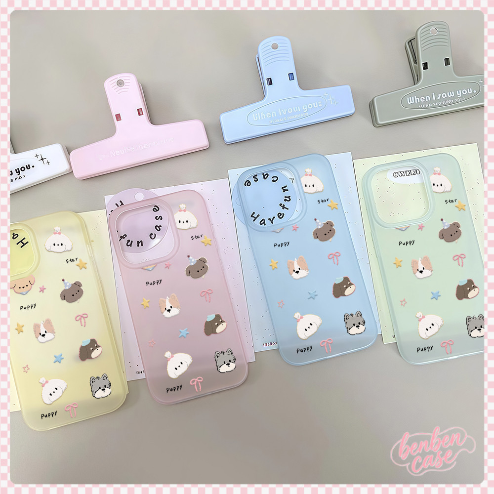 COD-ในไทย🔥เคสโทรศัพท์ For iPhone 13 11 Pro Max Case iP 16 14 15 12 Pro Max 7 8 Plus เคส สัตว์น่ารัก ยอดนิยม สีเรียบง่าย